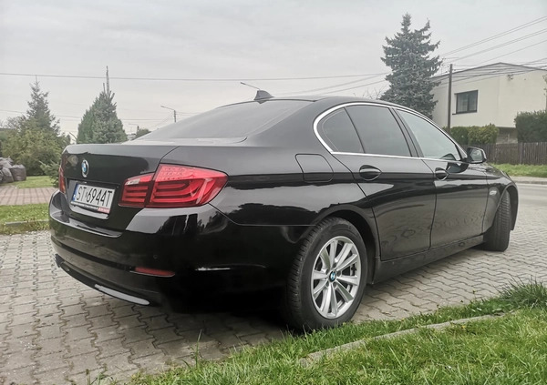 BMW Seria 5 cena 58900 przebieg: 143000, rok produkcji 2013 z Tychy małe 254